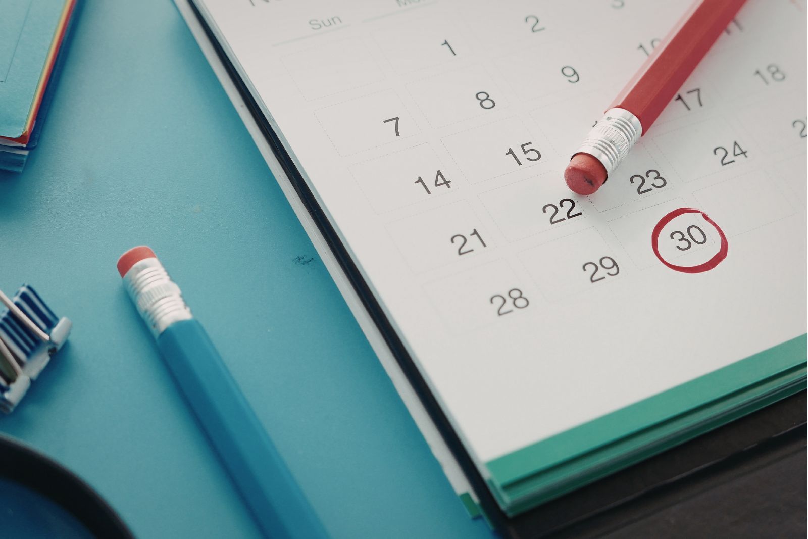 Calendar planning routine for recovery appointments